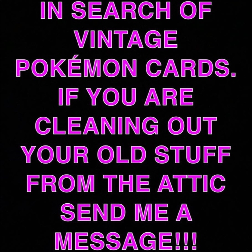 ISP pokemons cards from late 90s/early 2000s